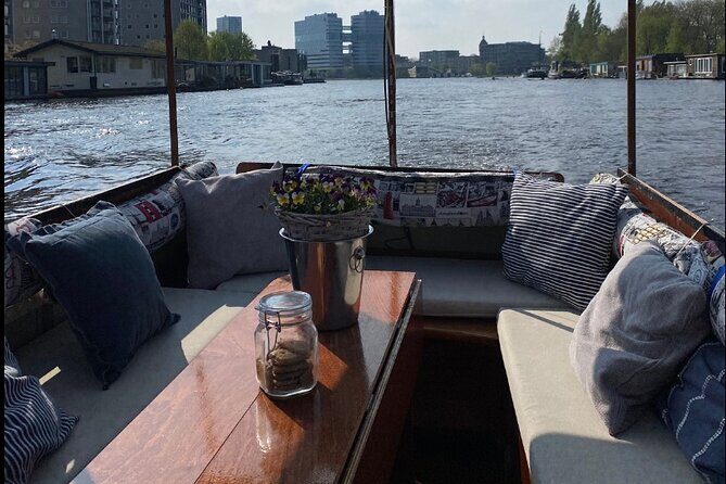 Luxury Amsterdam Canal Cruise – Unlimited Cocktails Included (1H) - Old Harbour Views and the NEMO Museum Pass