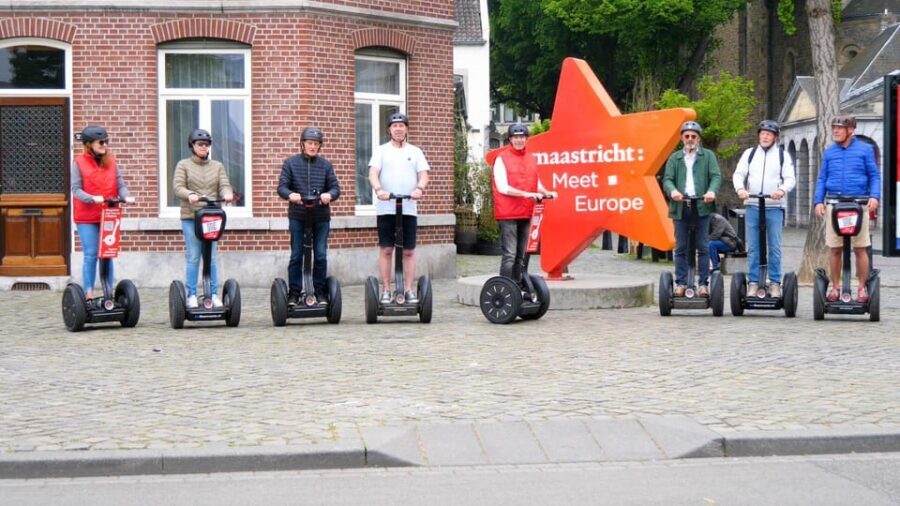 Maastricht: Segway City Tours - Sint Pietersberg views and the Fort Sint Pieter question