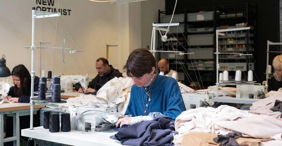New Optimist: Atelier Visit & Shopping tour - The 30-minute guided tour: circularity plus pattern drawing