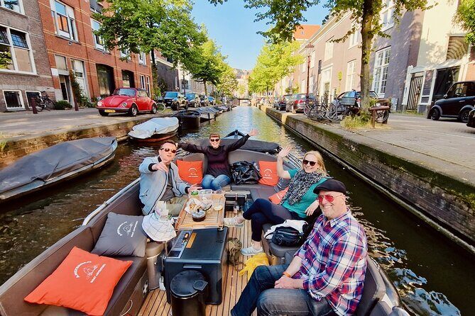 Private 90 Minute Amsterdam Canal Belt Exploration Cruise - Westerkerk and Keizersgracht: more architecture, more story points