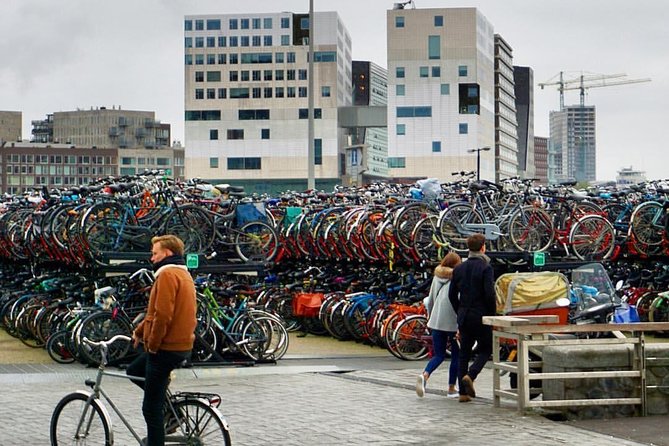Private Amsterdam Bike Tour with a local guide (also for families) - The old-station hub and returning to your start point