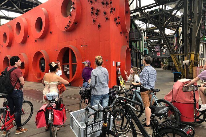 Private Guided Tour of Contemporary Amsterdam Noord by Bike - The Crane Hotel stop: repurposed industry that feels oddly perfect