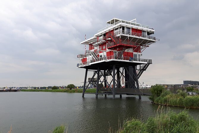 Private Guided Tour of Contemporary Amsterdam Noord by Bike - Palace of Justice and modern architecture around it