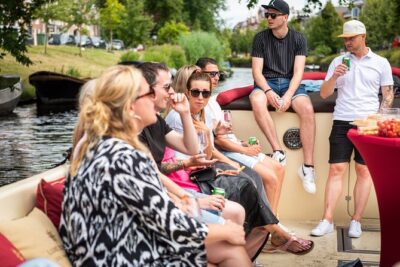 Private Haarlem Canal Cruise with Captain (Electric Boat) - The captain’s role on a private Haarlem canal cruise