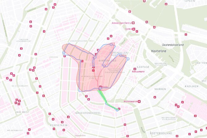 Self Guided City Tour in Amsterdam - Amsterdam Tulip - What the media mix actually does for your experience