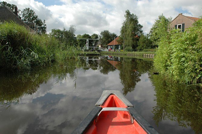 Small-Group Guided Sunset Canoe Tour in Waterland with Dinner - Swim stop and weather realities: how to dress without overthinking it