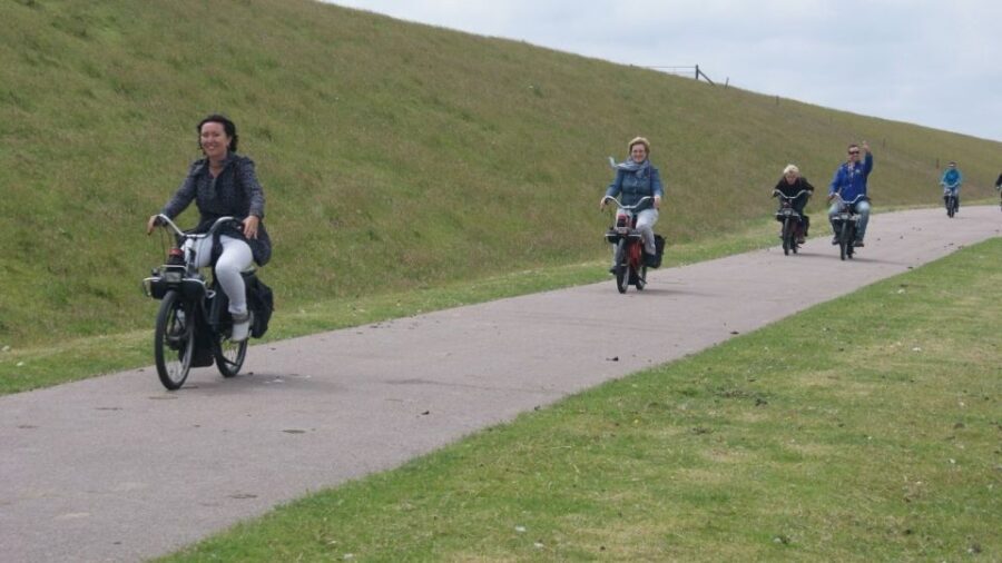 Texel: Solex Moped Rental - Where you’ll spend your time: dunes, meadows, and village lanes