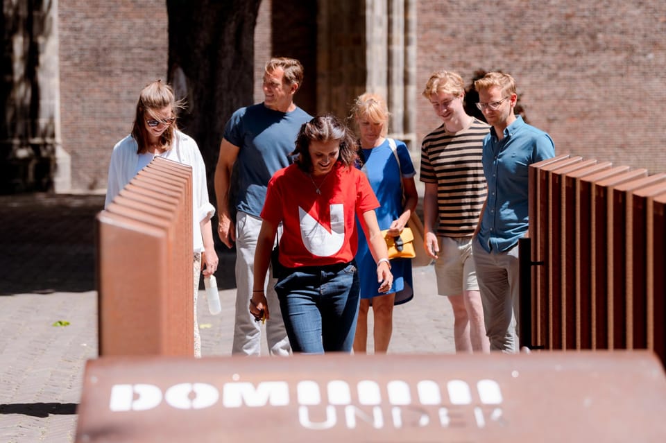 Utrecht: Domplein Highlights Tour - Lofen Palace Remains: Medieval Foundations You Can Actually See