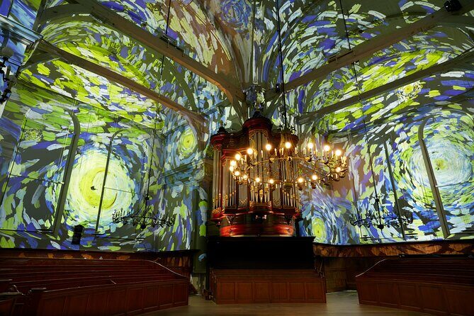 Van Gogh and Rembrandt Immersive Experience Entry Amsterdam - Your best seat strategy: beanbags, comfort, and visibility