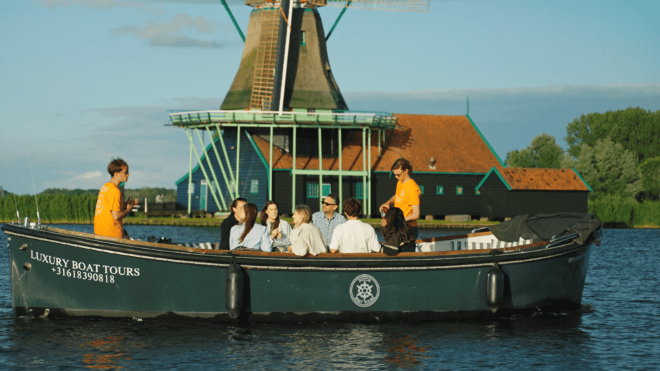 Zaanse Schans: Cruise UNESCO Windmills Village + Live Guide - The river route: windmills, workshops, and the shapes of Dutch work